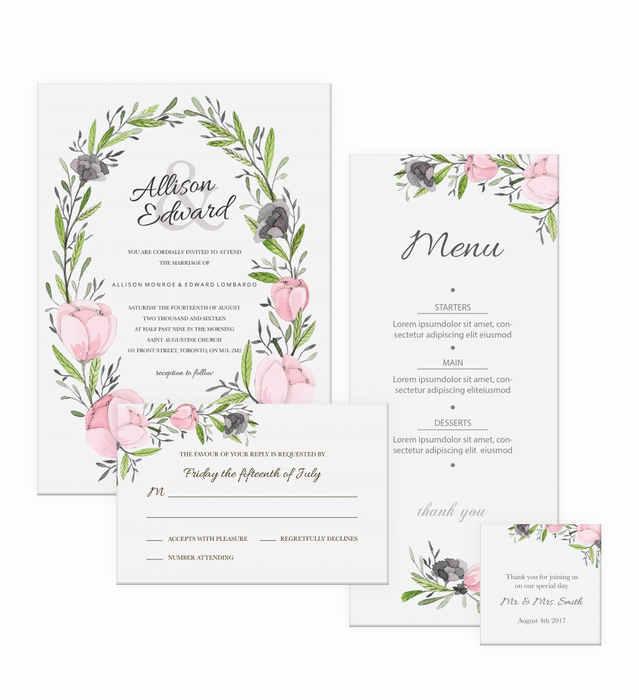 Page - Print Wedding Invitation Online Canada
