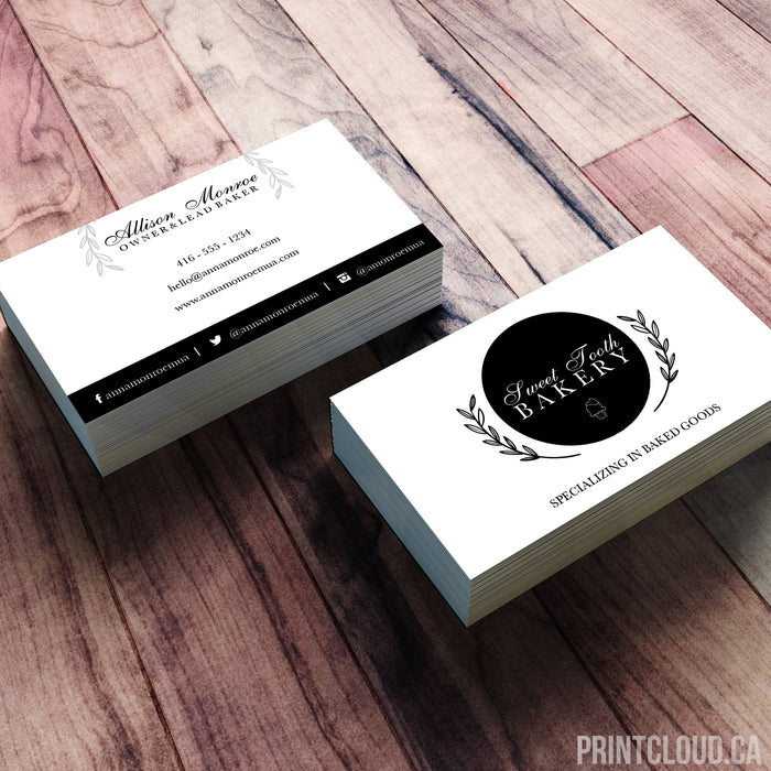 Text - Online Business Card Printing Canada