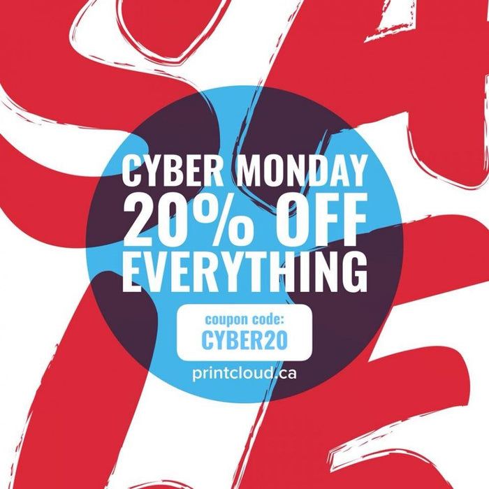 Advertisement - Cyber Monday Sale - Online Printing