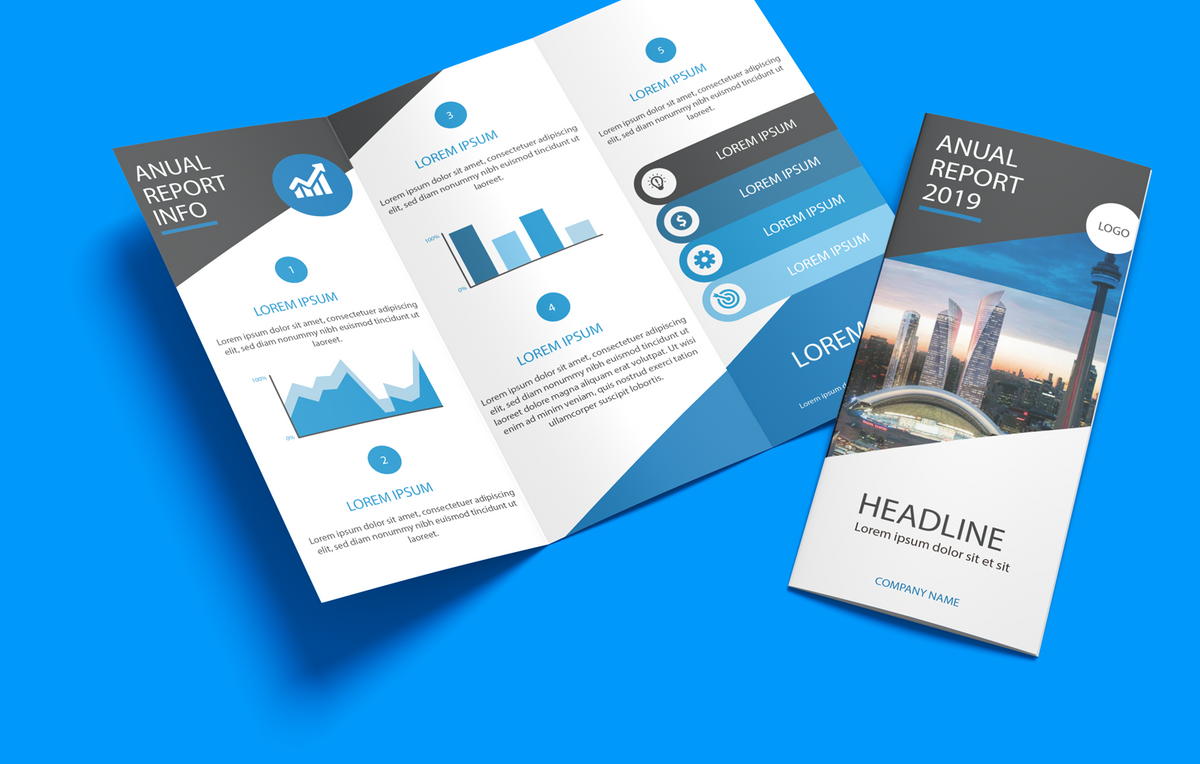 Custom Folded Brochure Printing