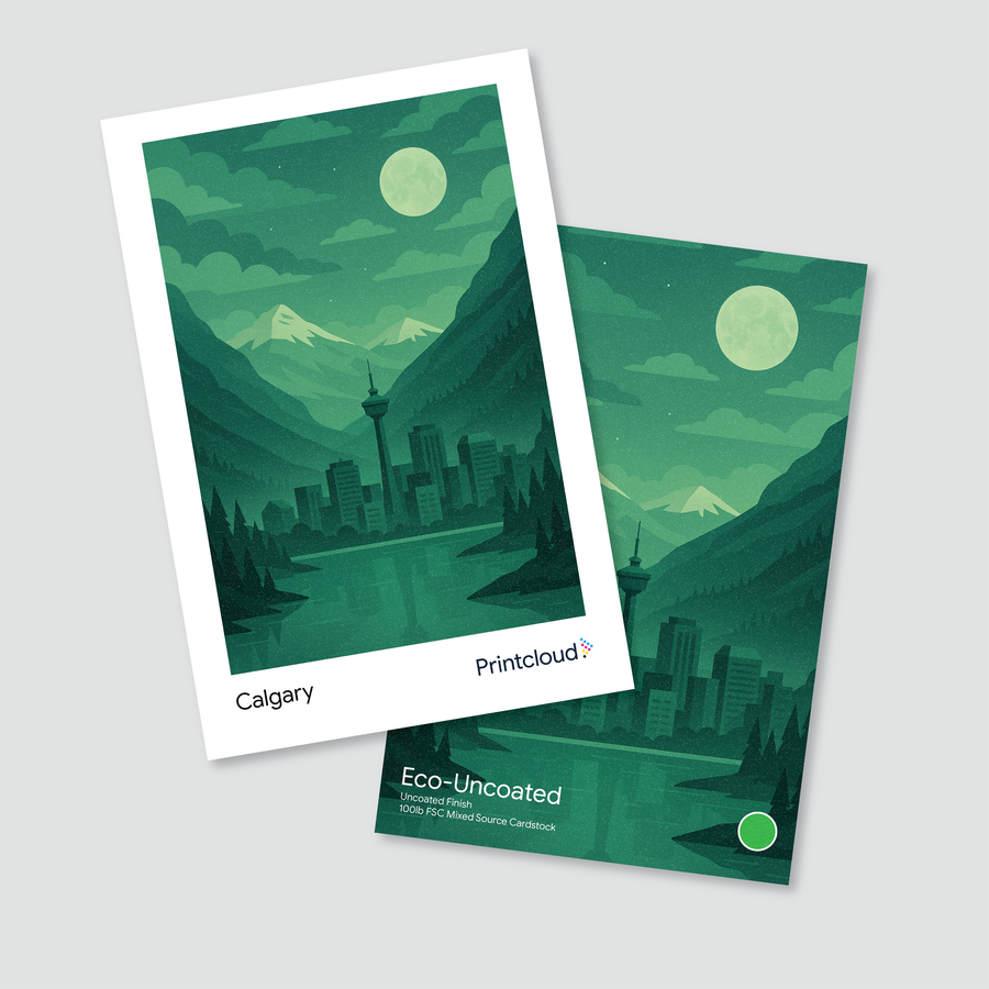 Eco Uncoated Postcards