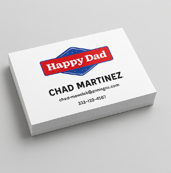 HappyDad - Sales Rep Business Card