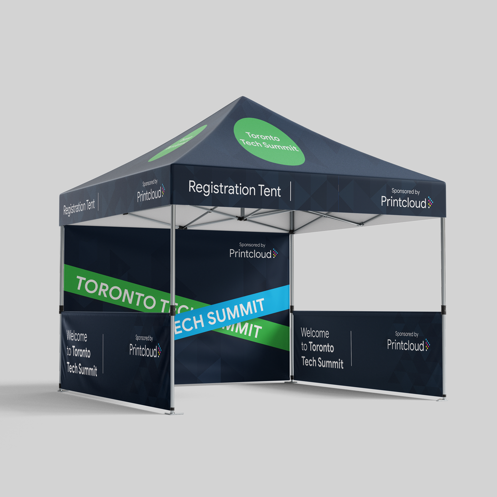 Show Booth Tent Trade Show Canopy Pop Up Custom Canopy Outdoor