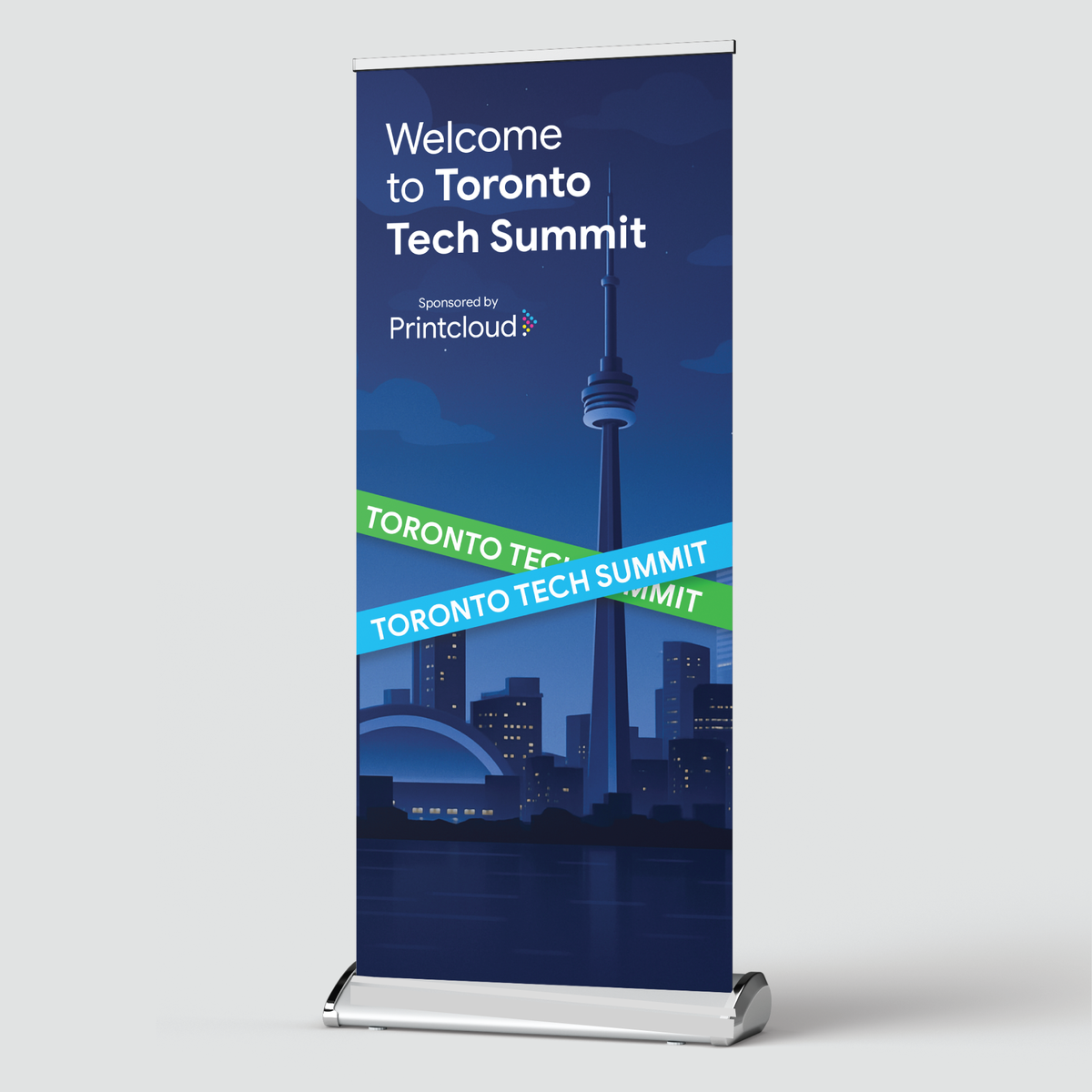 Deluxe Pop Up Banner Stand