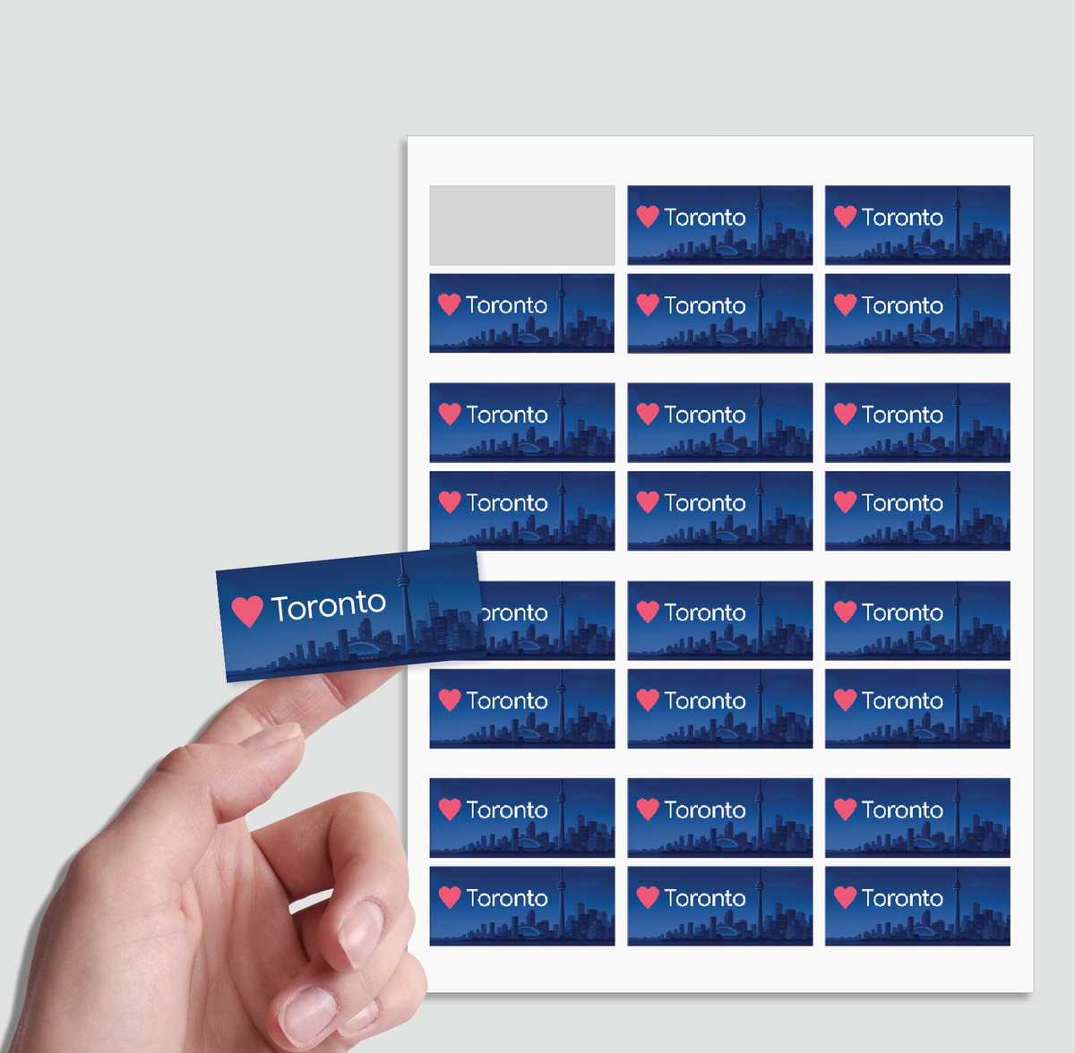 Rectangle Sticker Sheet Printing | Printcloud — Printcloud Inc