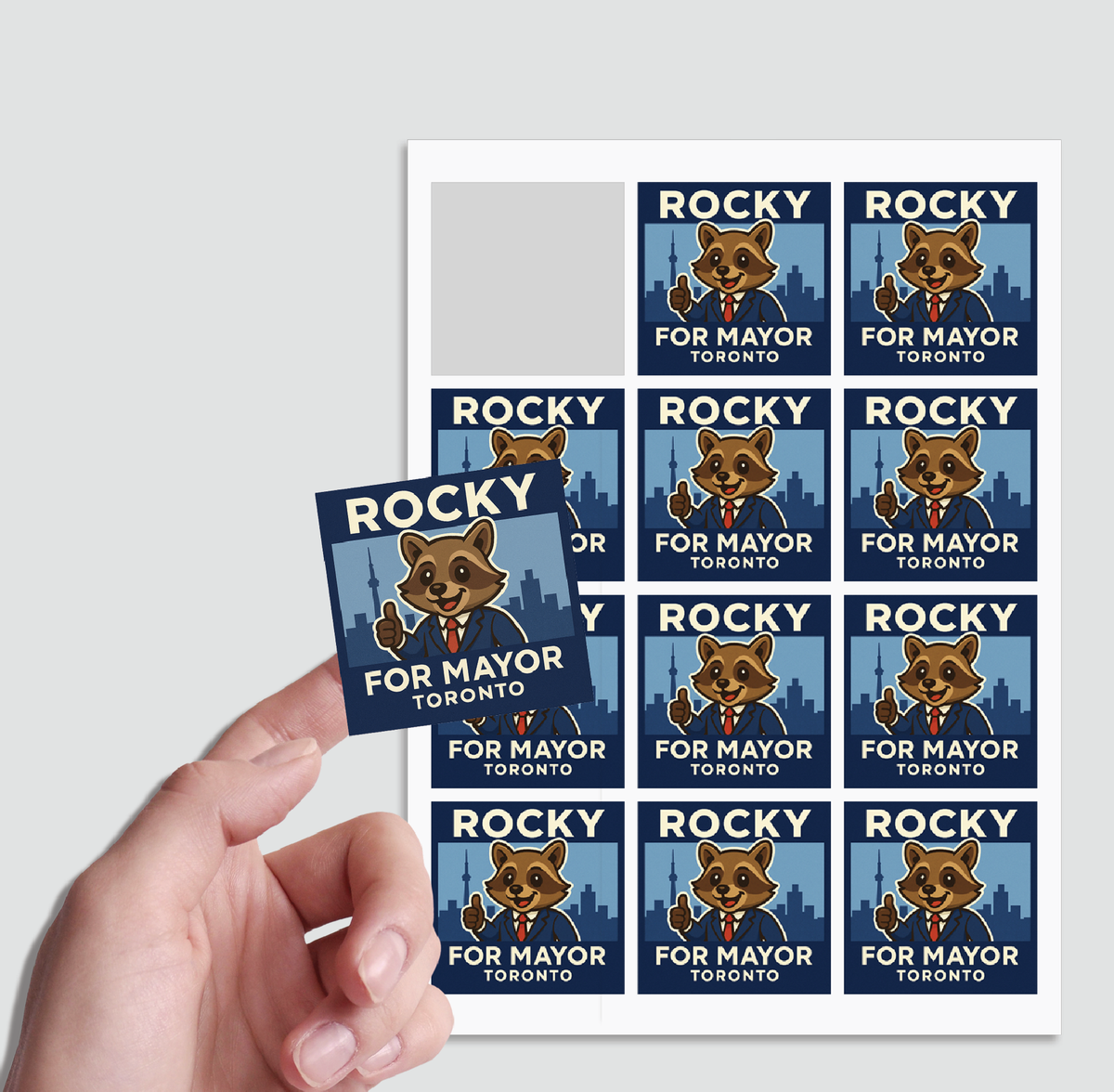 Square Sticker Sheet