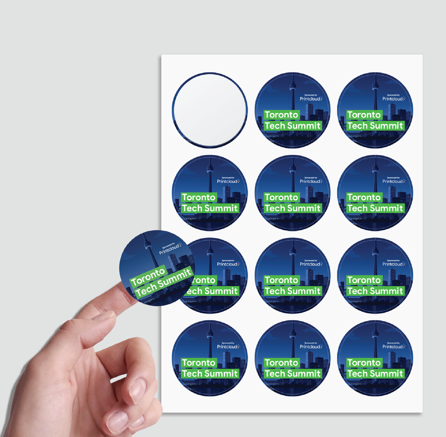 Circle Sticker Sheet