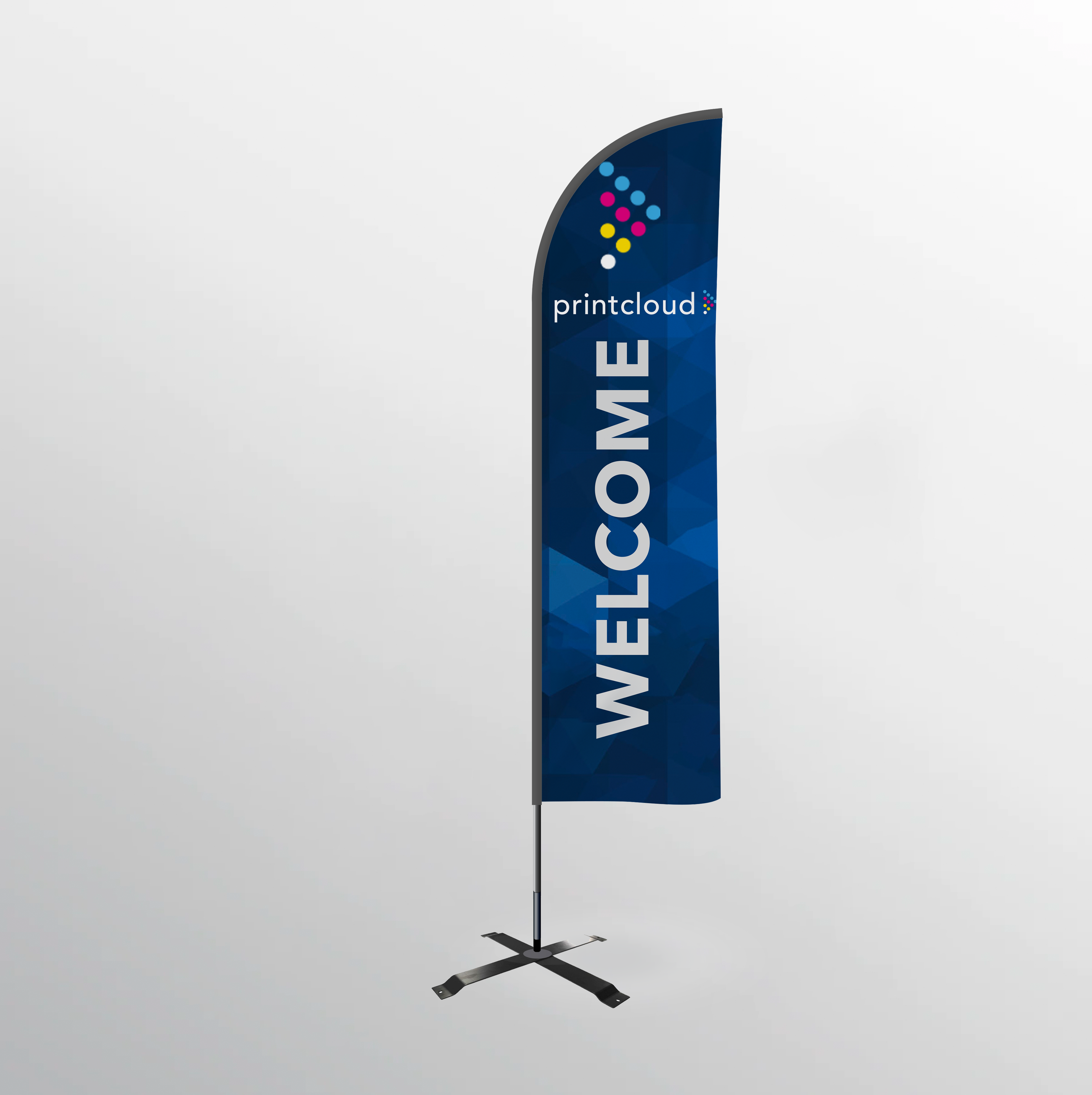 Fedex Flag Custom Printed Feather Flag | Printcloud — Printcloud Inc