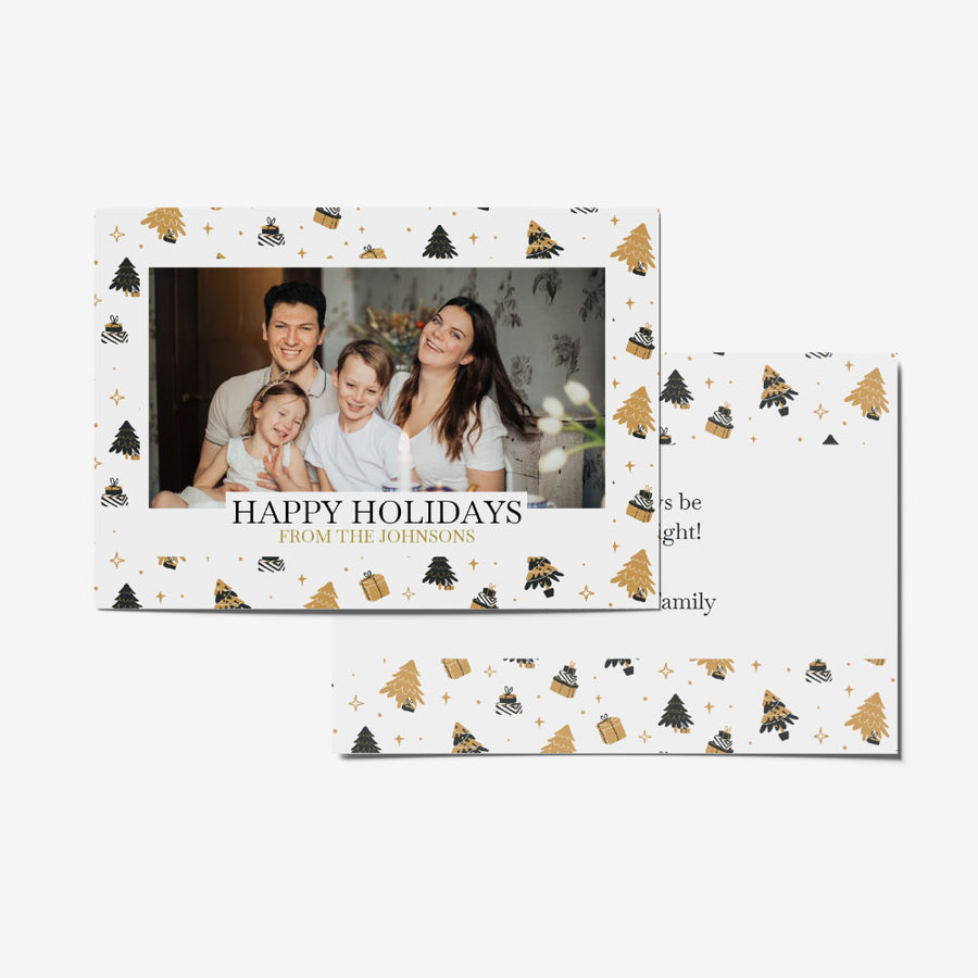 Holiday Photo Postcard 1