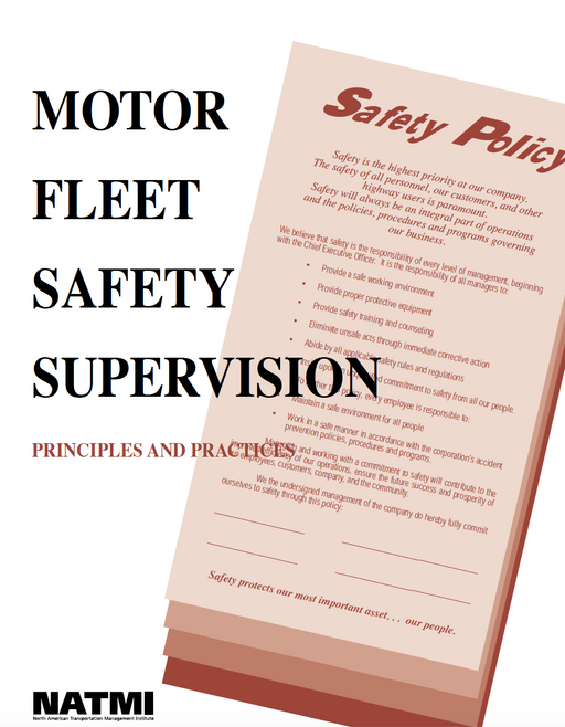 NATMI - Motor Fleet Safety Supervision Text book