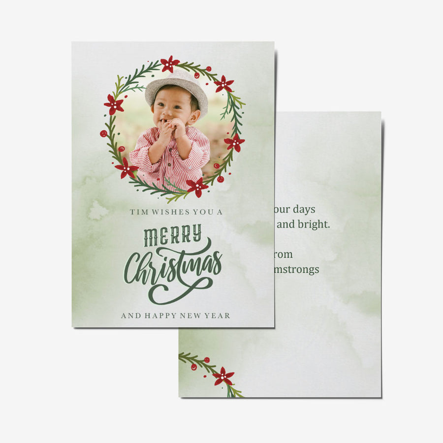 Holiday Photo Postcard 2