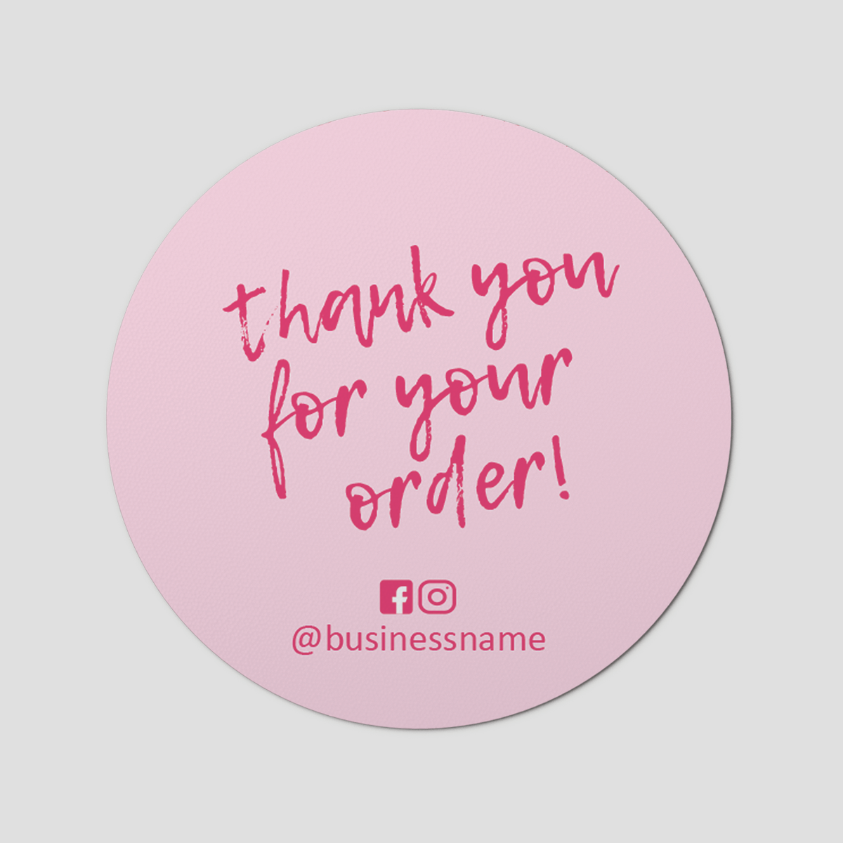 Simple 1 Circle Sticker Sheet