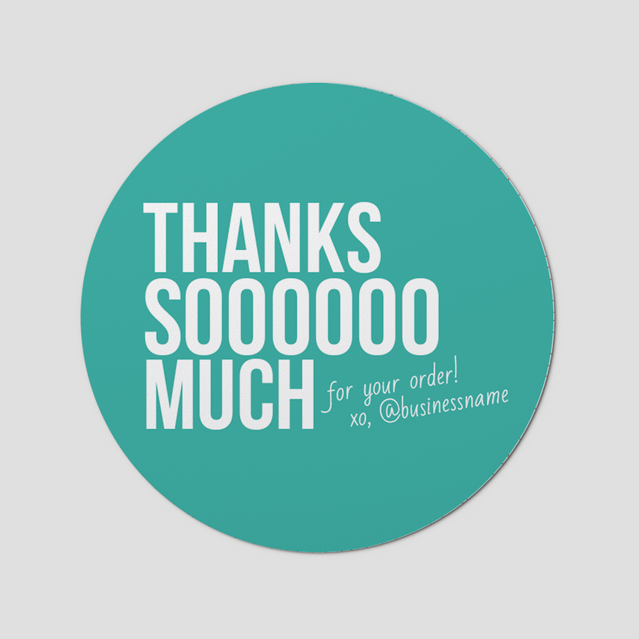 Simple 11 Circle Sticker Sheet