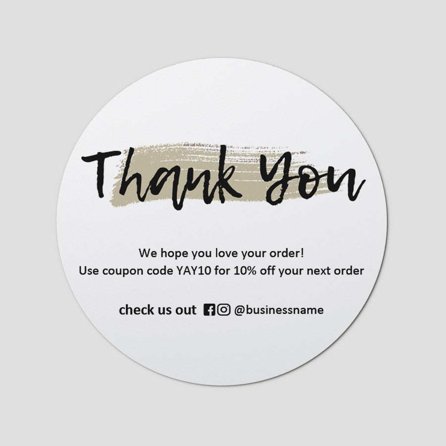 Simple 14 Circle Sticker Sheet