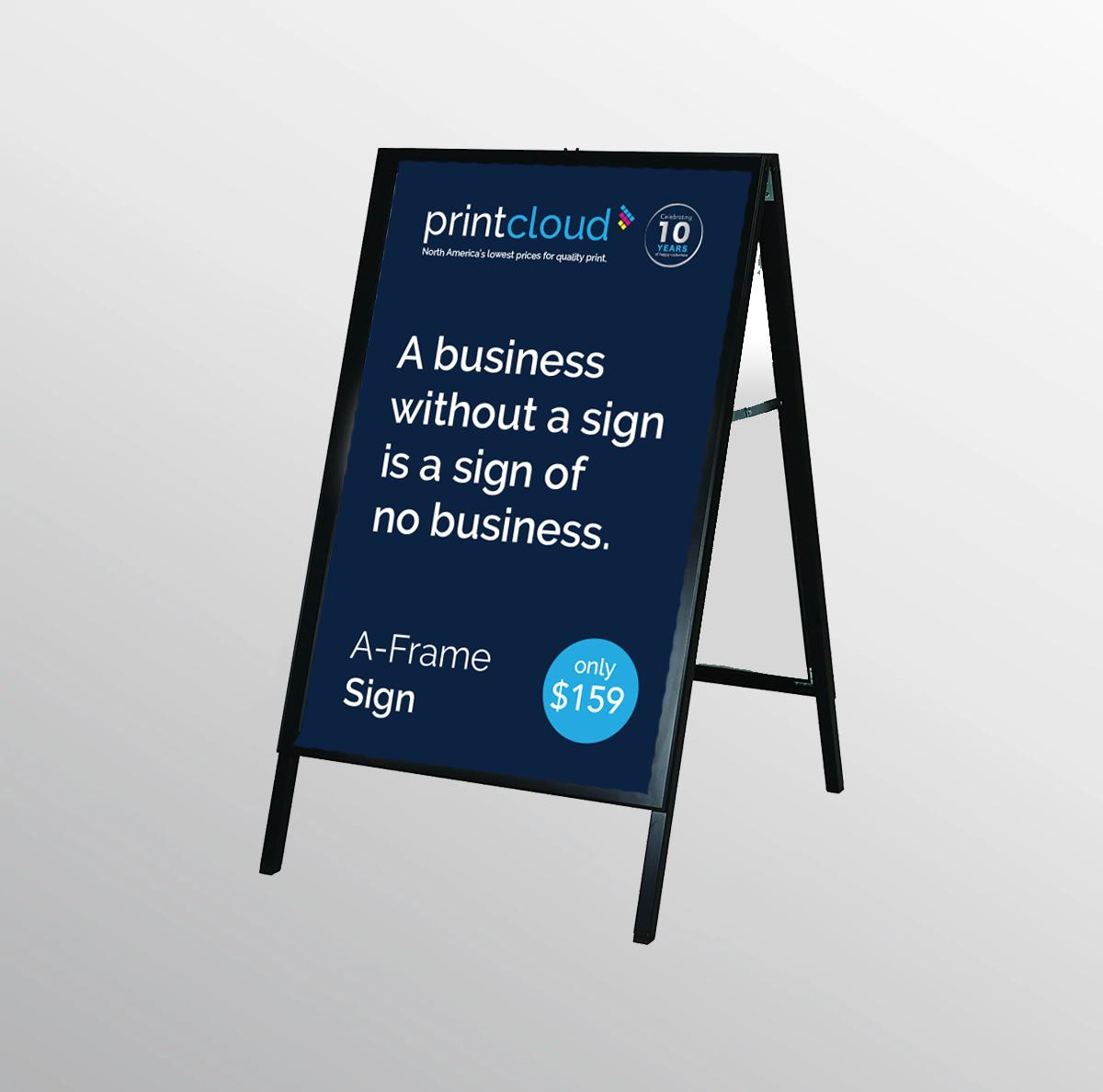 F Frame Sign Printcloud - High Quality A-Frame Signage 24 x 36 – Printcloud Inc