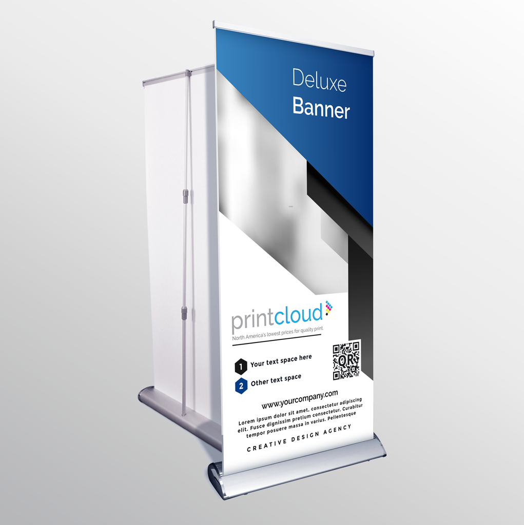 BeePrint Digital print with roll-up stands